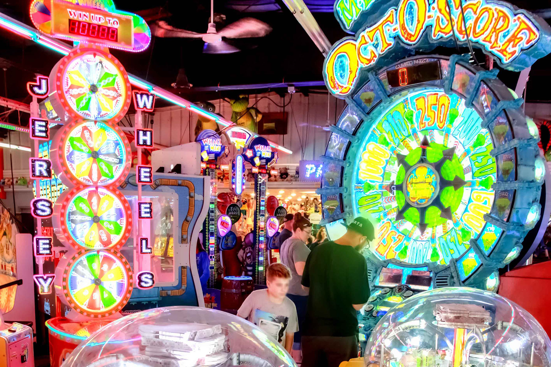 Center Aisle | Arcade Banner | Palace Playland | Old Orchard Beach, ME Center Aisle | Arcade Banner