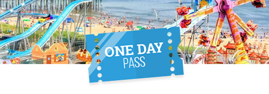 One Day Pass | Banner | Palace Playland | Old Orchard Beach, ME