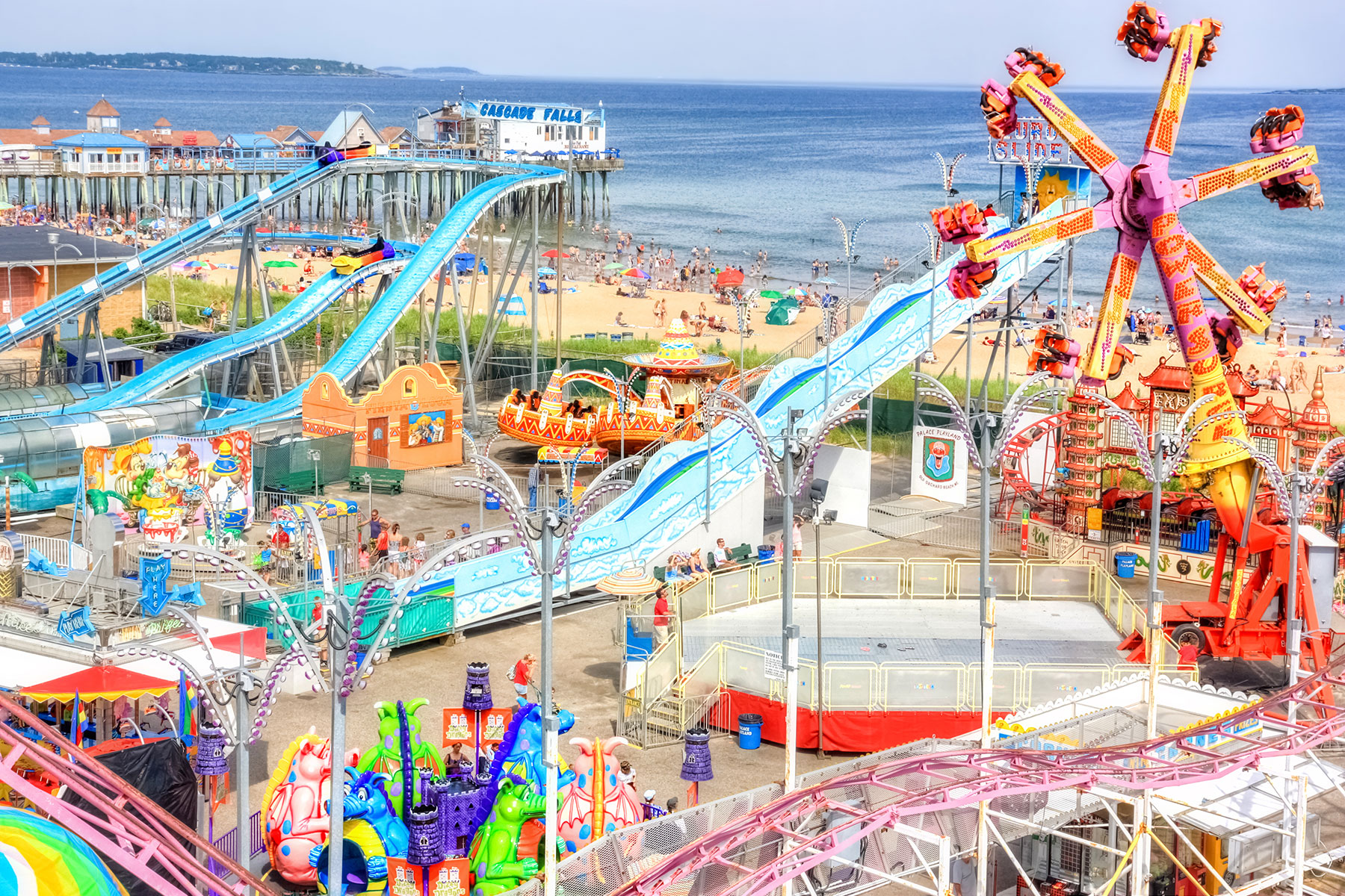 Rides  Palace Playland  Old Orchard Beach ME